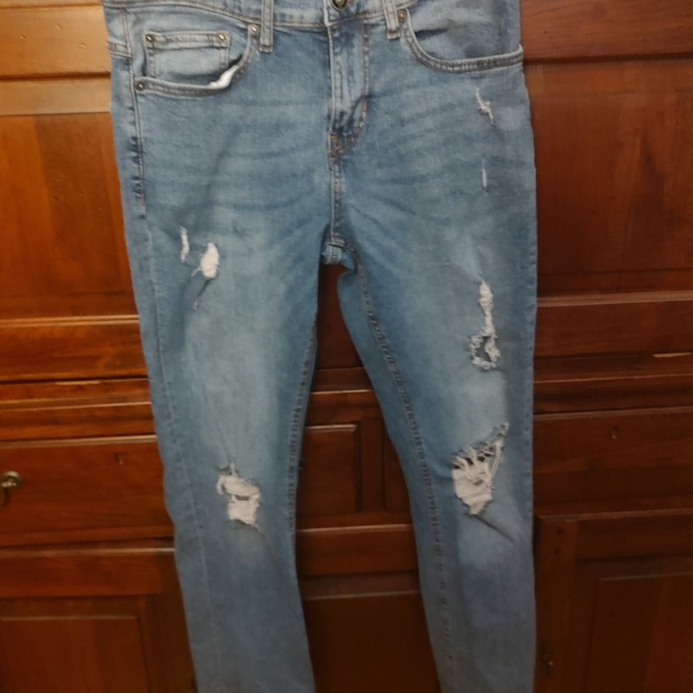 Ring of Fire Light Blue Skinny Jeans